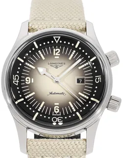 Longines Heritage L3.374.4.30.2 36mm Stainless steel Braun