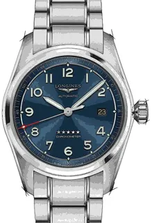 Longines Spirit L38104939 Stainless steel Blue