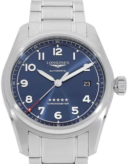 Longines Spirit L38104936 Stainless steel Blue