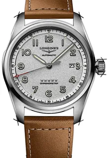 Longines Spirit L3.811.4.73.2 Stainless steel Silber