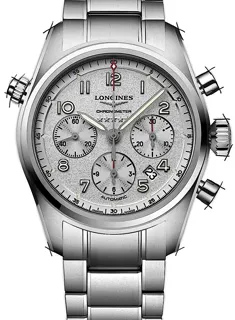 Longines Spirit L3.820.4.73.6 Stainless steel Silber