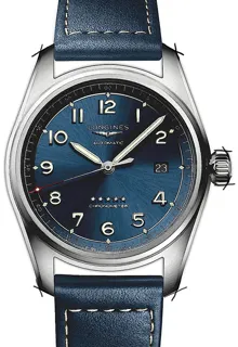 Longines Spirit L3.810.4.93.0 40mm Stainless steel Blau