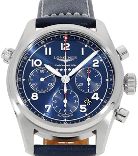 Longines Spirit L3.820.4.93.0 Stainless steel Blau