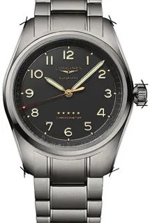 Longines Spirit L3.811.1.53.6 Titanium Gray