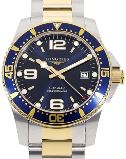 Longines HydroConquest L3.742.3.96.7 Stainless steel Blau