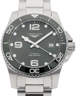 Longines HydroConquest L3.781.4.06.6 Stainless steel Grün