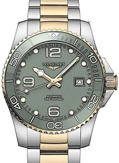 Longines HydroConquest L3.781.3.06.7 Stainless steel Green