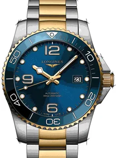 Longines HydroConquest L3.781.3.96.7 Stainless steel Blue