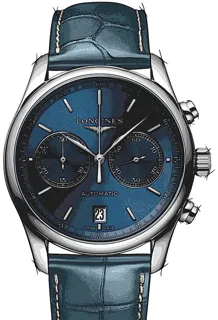 Longines Master L26294920 Stainless steel Blue