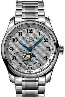 Longines Master L2.909.4.78.6 Stainless steel Silber