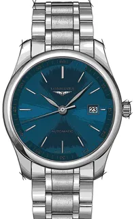 Longines Master L2.793.4.92.6 Stainless steel Blue