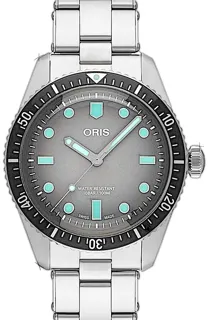 Oris Divers Sixty Five 01 733 7707 4053-07 8 20 18 Stainless steel Grau