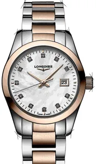 Longines Conquest Classic L2.286.3.87.7 Stainless steel White