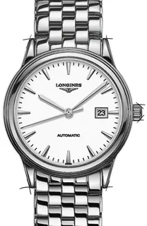 Longines Flagship L4.984.4.12.6 Stainless steel White