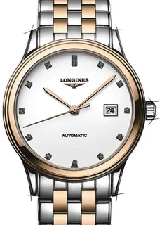 Longines Flagship L4.984.3.99.7 Stainless steel Weiß