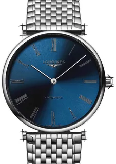 Longines La Grande Classique L4.918.4.94.6 Stainless steel Blau