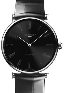 Longines La Grande Classique L49184512 Stainless steel Black