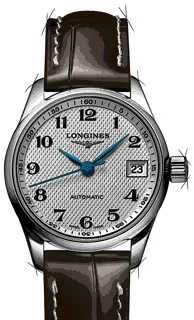 Longines Master Collection L2.128.4.78.3 25.5mm Stainless steel Silber