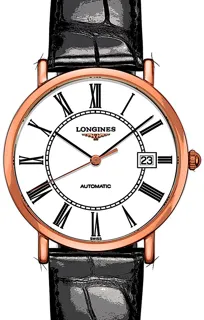 Longines Elegant L47878114 Rose gold White