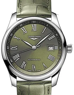 Longines Master L2.793.4.09.2 Stainless steel Grün