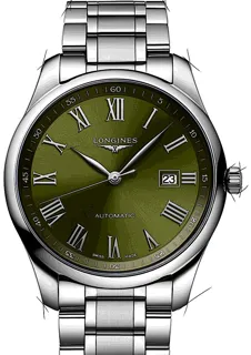 Longines Master L2.893.4.09.6 Stainless steel Green