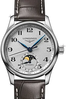 Longines Master L2.409.4.78.3 Stainless steel Silber