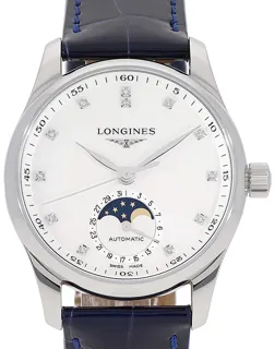 Longines Master L2.409.4.87.0 Stainless steel Perlmutt