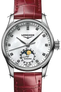 Longines Master L24094872 Stainless steel White