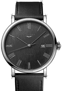 Longines Elegant L4.911.4.71.2 Stainless steel Schwarz