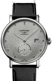 Longines Elegant L4.812.4.77.2 Stainless steel Silber