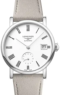 Longines Elegant L4.312.4.11.2 Stainless steel Weiß