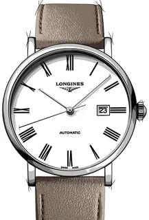 Longines Elegant L4.911.4.11.0 Stainless steel Weiß