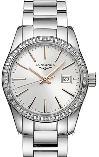 Longines Conquest Classic L2.286.0.72.6 Stainless steel Silber