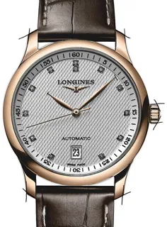 Longines Master Collection L2.628.8.77.3 Rose gold Silver