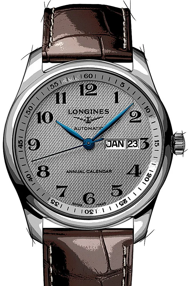 Longines Master Collection L2.910.4.78.3 40mm Edelstahl Silver