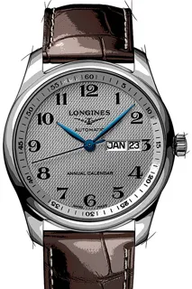 Longines Master Collection L2.910.4.78.3 40mm Stainless steel Silber