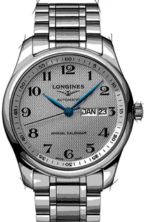 Longines Master Collection L2.910.4.78.6 Stainless steel Silber