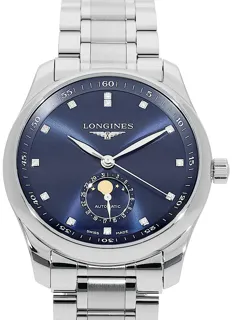 Longines Master Collection L29094976 Stainless steel Blue