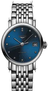 Longines Elegant L43094976 Stainless steel Blue