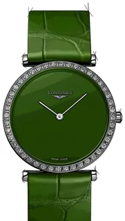 Longines La Grande Classique L4.523.0.60.2 Stainless steel Grün