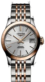 Longines Record L23205727 Stainless steel Silver