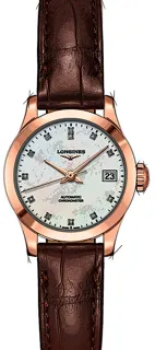 Longines Record L2.320.8.87.2 Rose gold Perlmutt