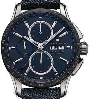 Maurice Lacroix Pontos PT6038-SSL24-430-4 Stainless steel Dark Blue