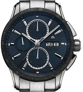 Maurice Lacroix Pontos PT6038-SSL22-430-1 Stainless steel Dark Blue