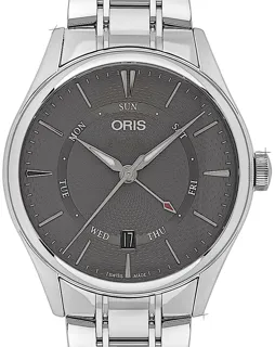 Oris Artelier Pointer Day Date 01 755 7742 4053-07 8 21 88 Stainless steel Grau