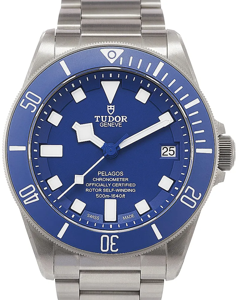 Tudor Pelagos 25600TB 42mm Titan Blau