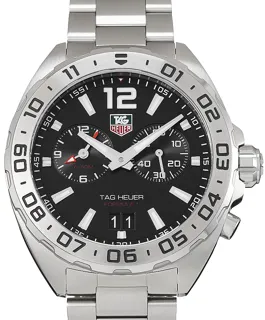 TAG Heuer Formula 1 WAZ111A.BA0875 Stainless steel Schwarz