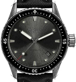 Blancpain Fifty Fathoms 5000-1110-B52A 43mm Stainless steel Schwarz