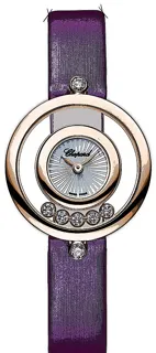 Chopard Happy Diamonds 209415-5001 Rose gold Weiß