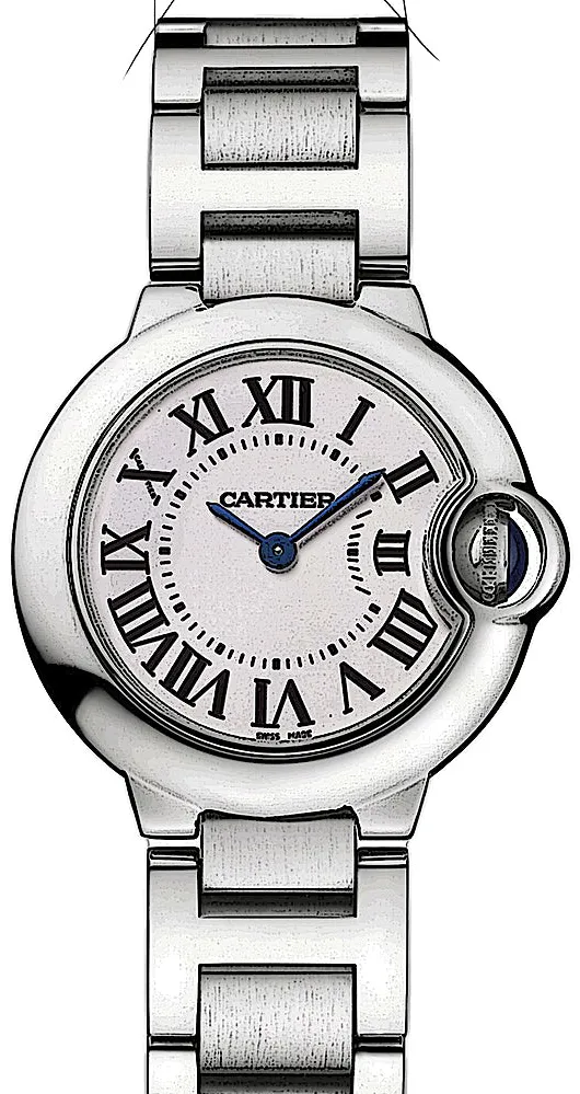 Cartier Ballon Bleu de Cartier W69010Z4 28.6mm Edelstahl Silver